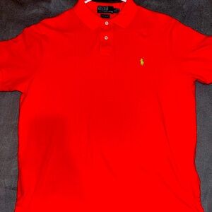 Polo by Ralph Lauren Men's Red Polo Shirt